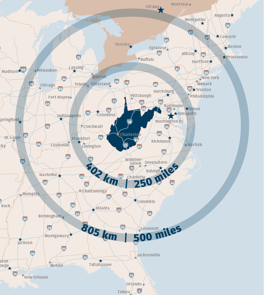 Lift Center Location Map